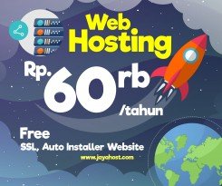 Hosting Murah cuma 60 rb per tahun
