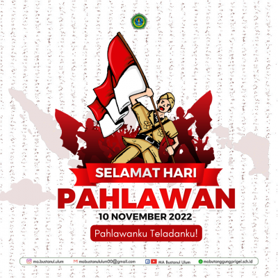 Selamat Hari Pahlawan Nasional