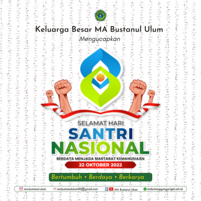 Selamat Hari Santri Nasional 2022